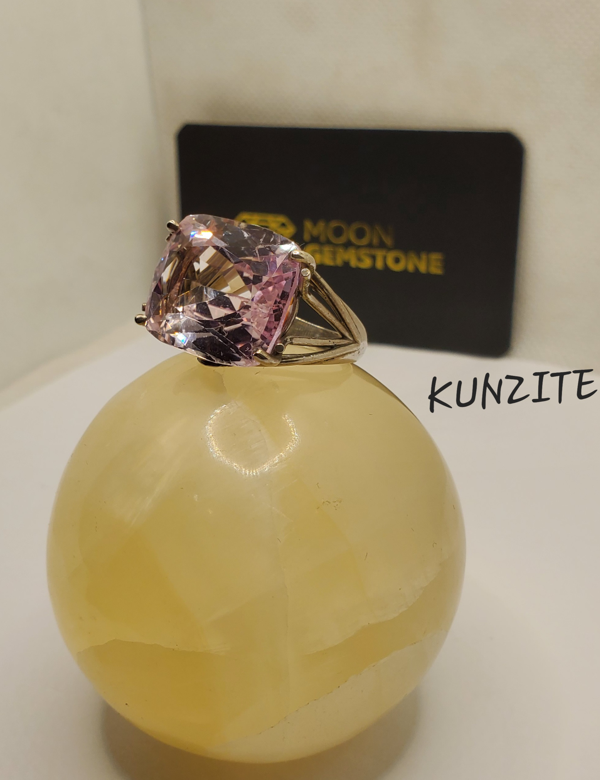 Kunzite Ring