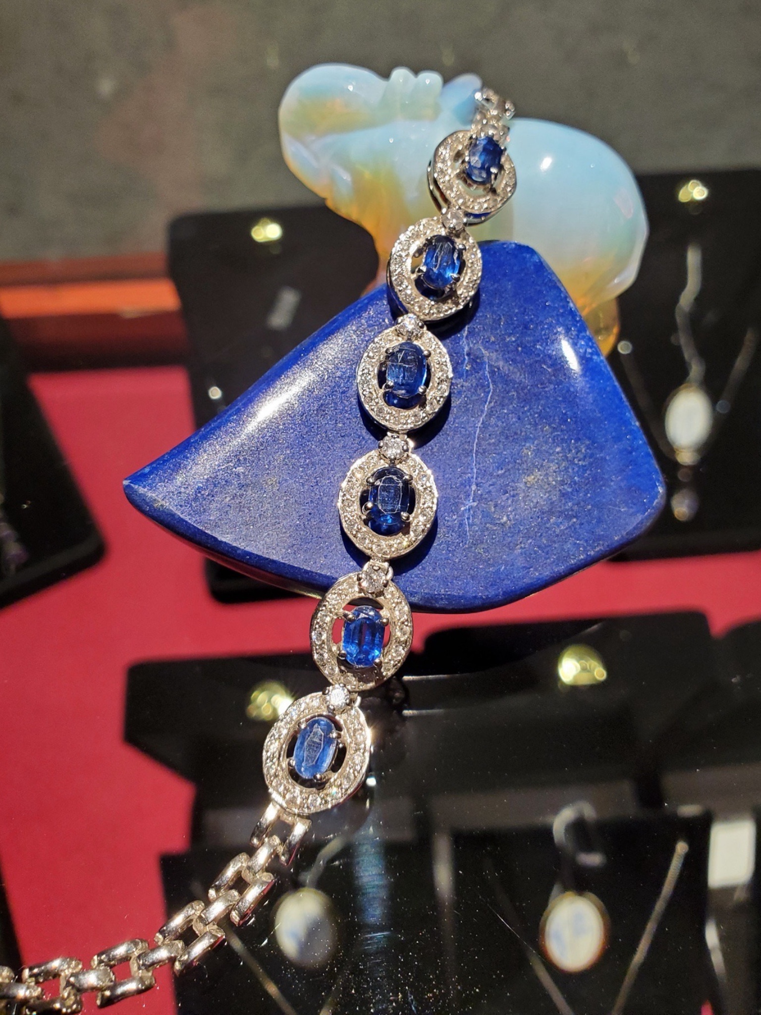 Blue Sapphire Bracelet