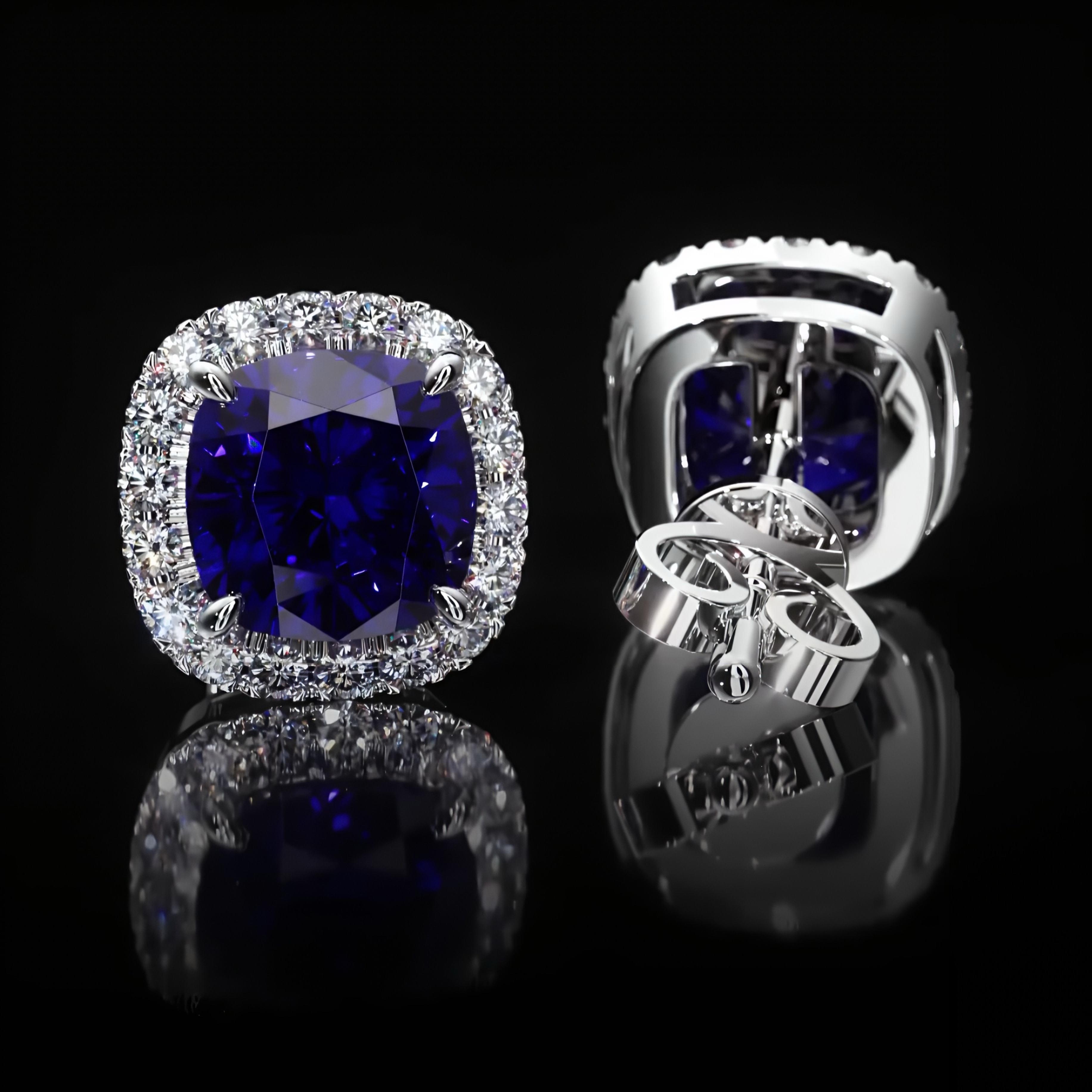 Tanzanite + Diamonds Tops