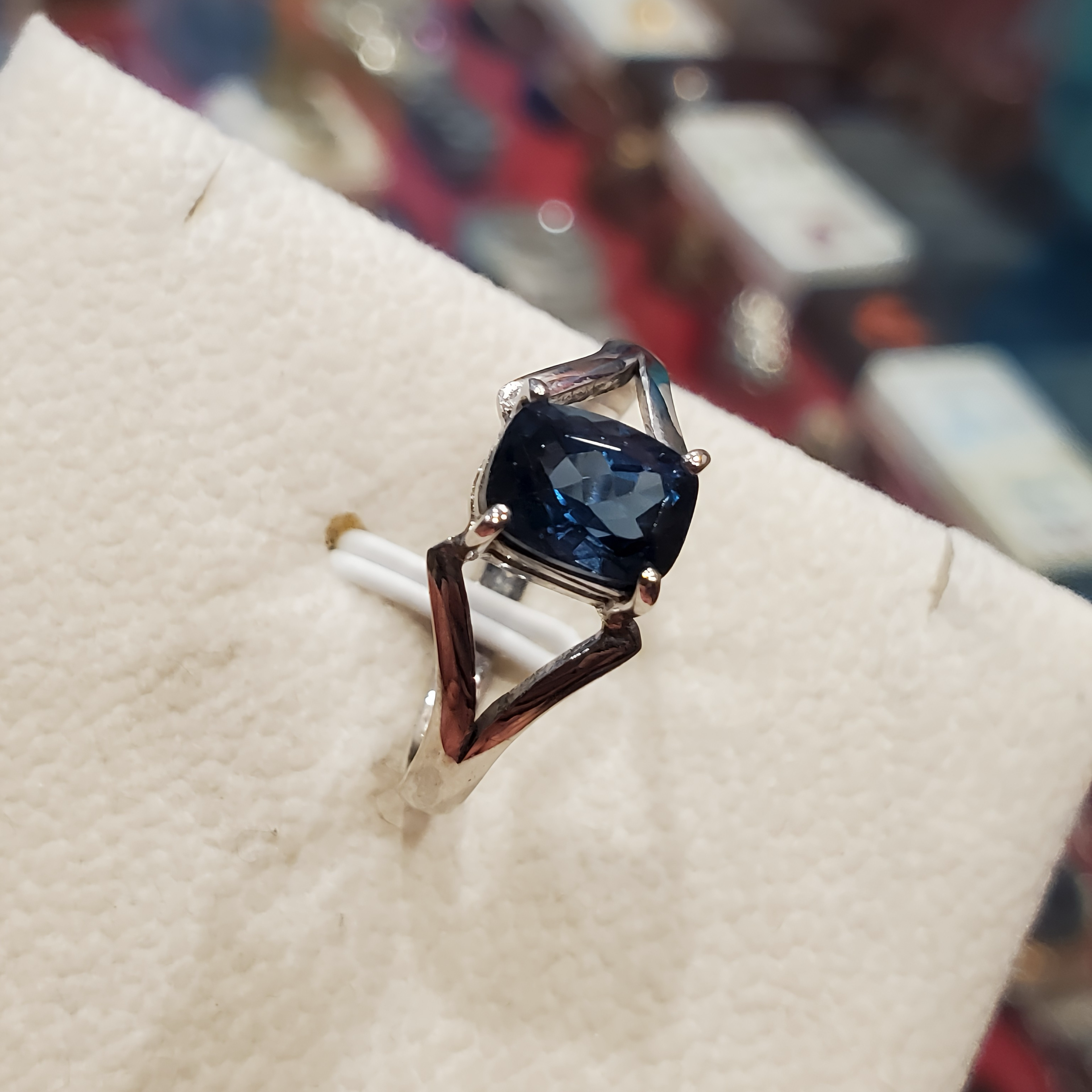 London Blue Topaz Ring