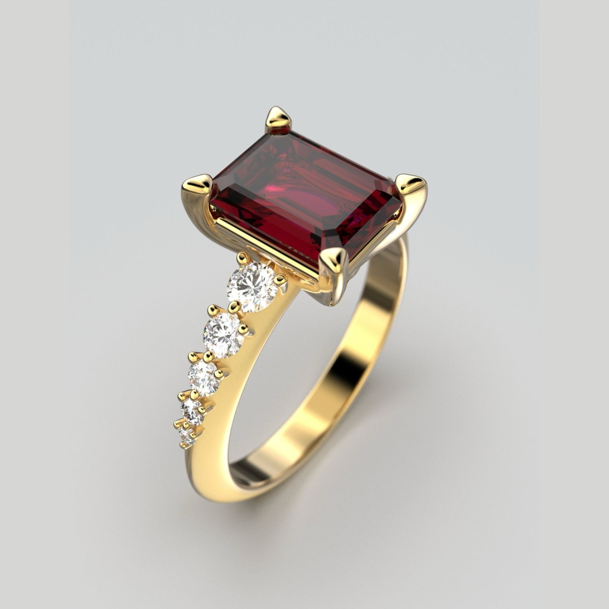 Garnet Ring