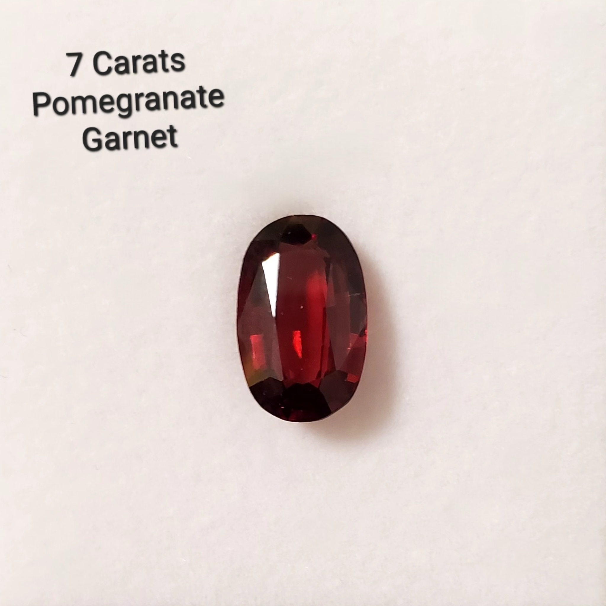 Pomegranate Garnet Gemstone