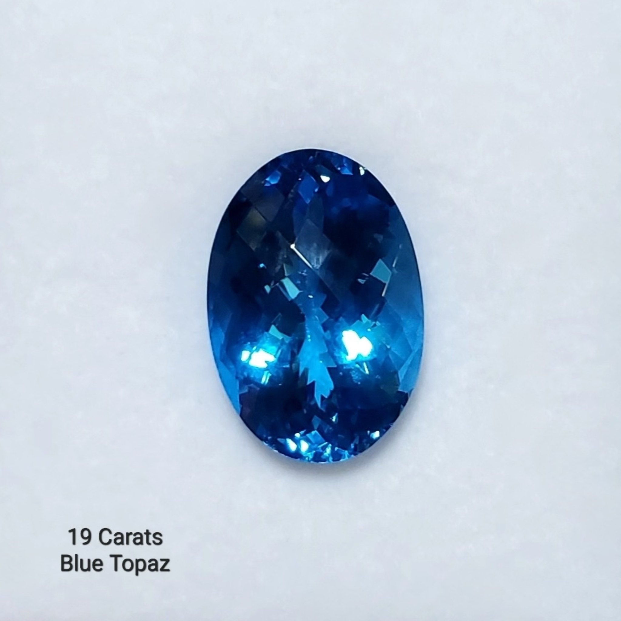 Blue Topaz Gemstone