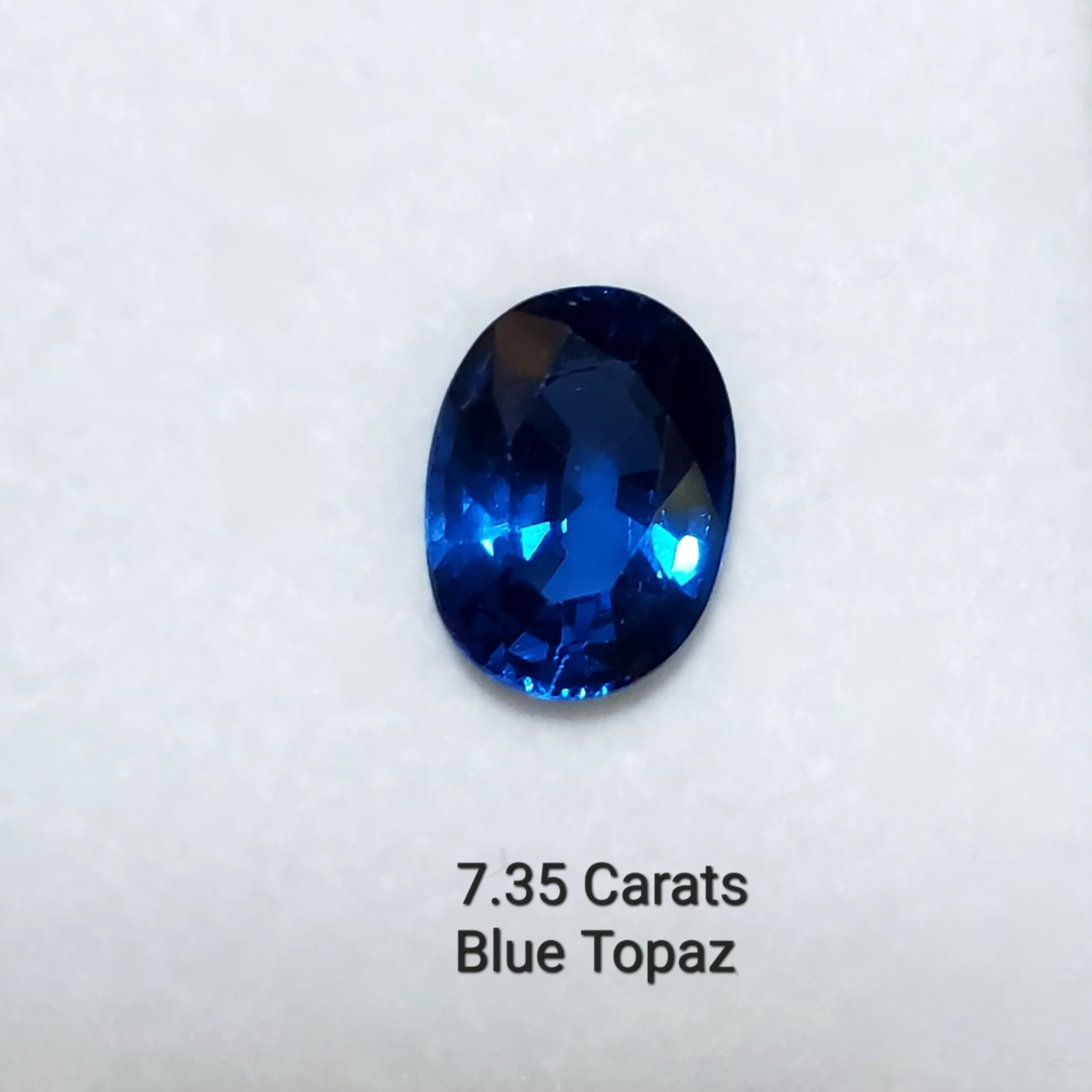 Blue Topaz Gemstone