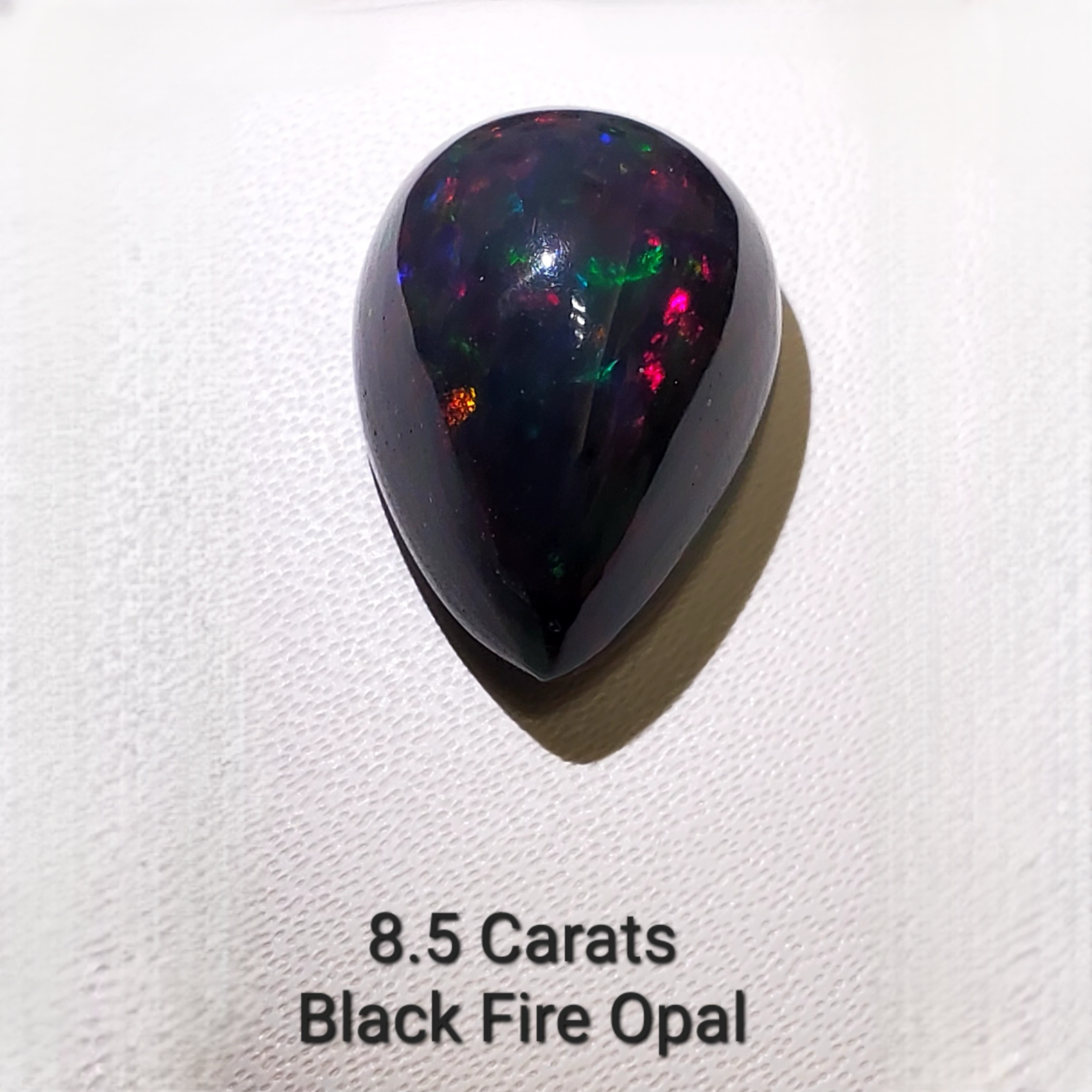 Black Fire Opal Gemstone