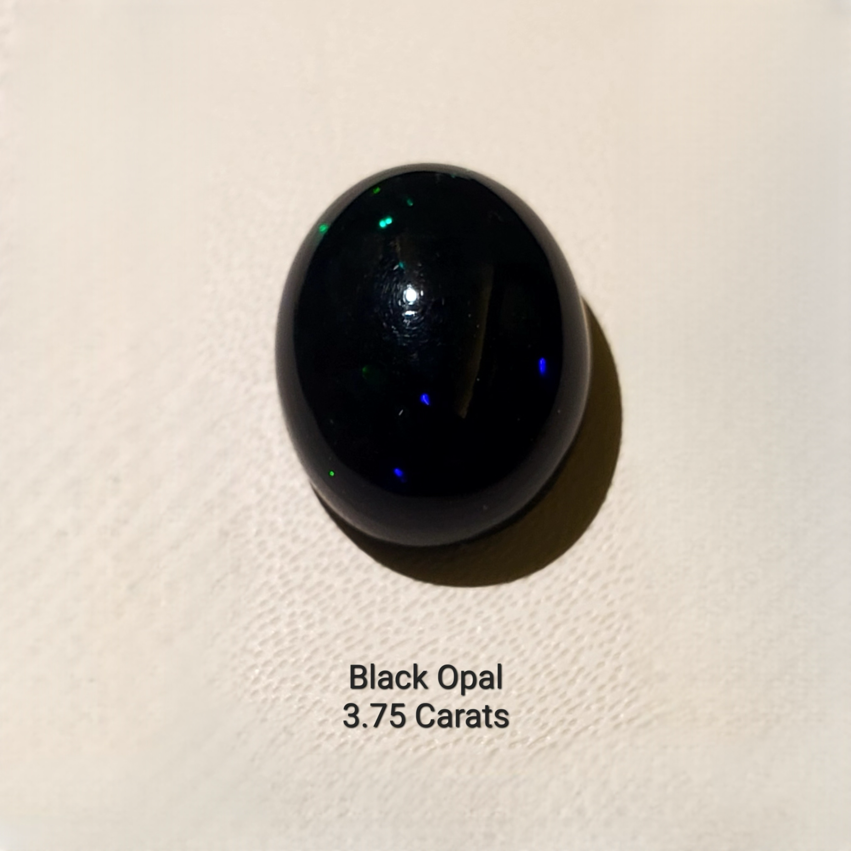 Black Opal Gemstone