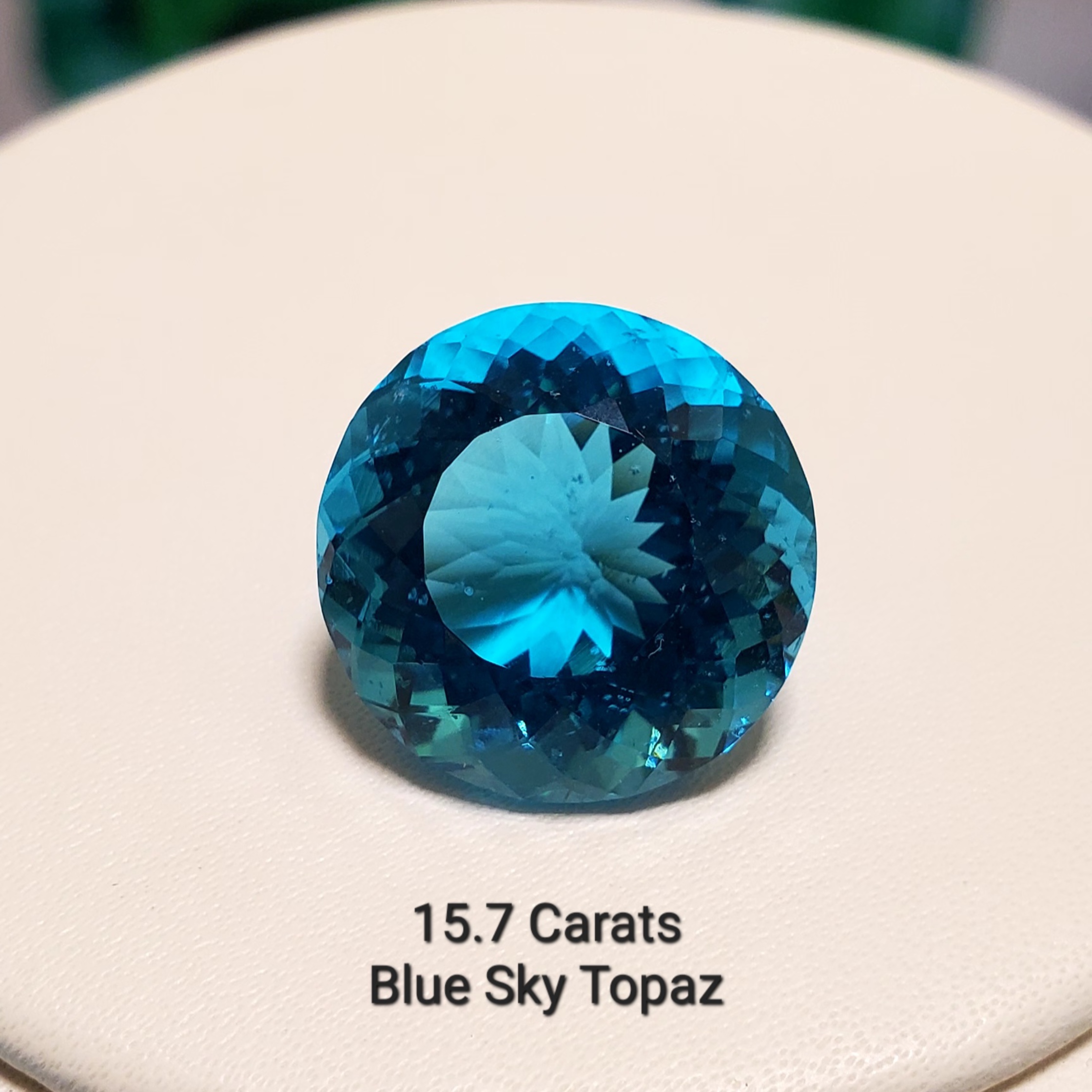 Sky-Blue Topaz Gemstone