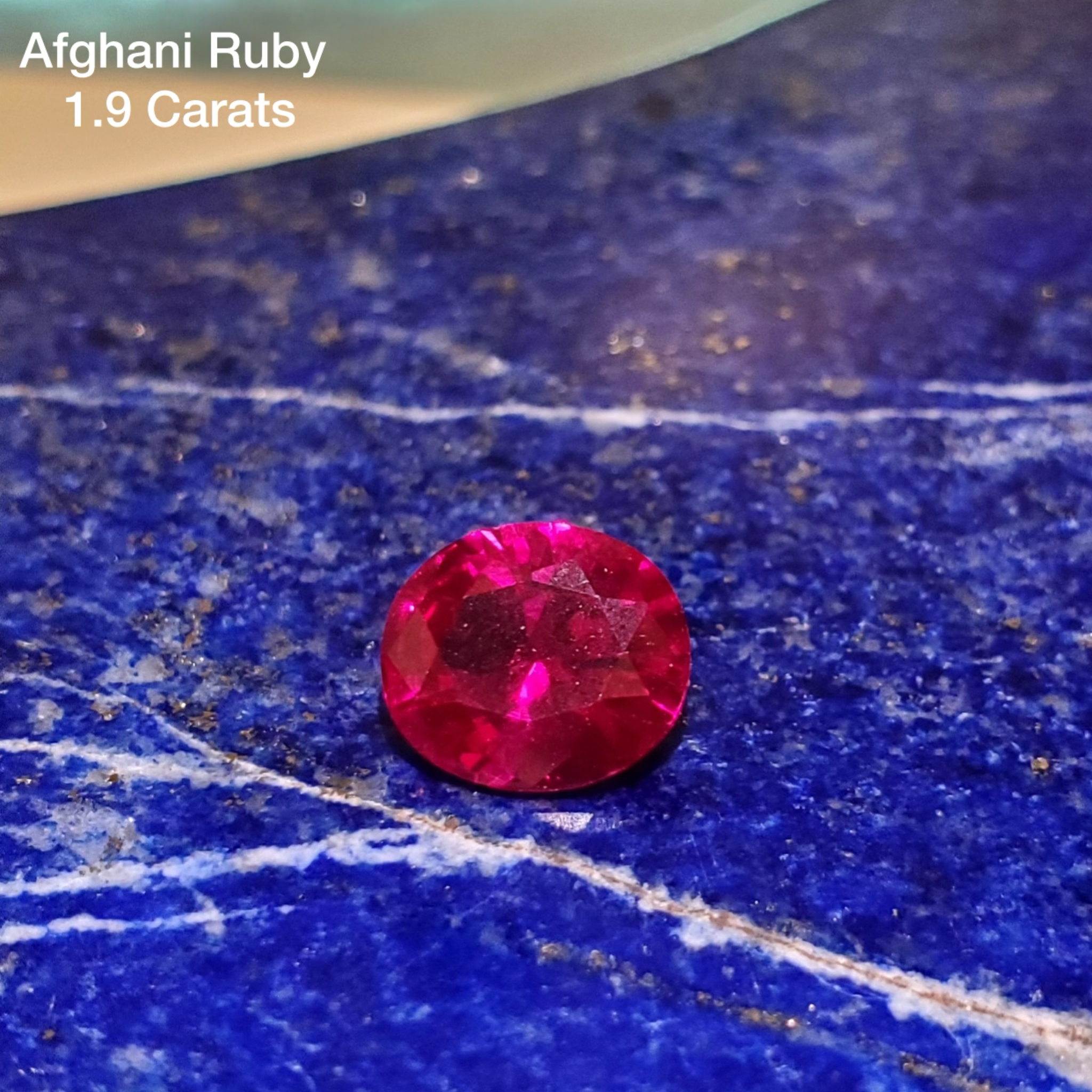 Afghani Ruby Gemstone