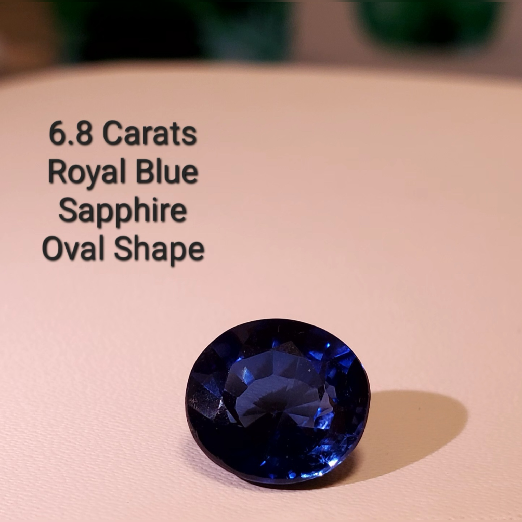 Royal Blue Sapphire Gemstone