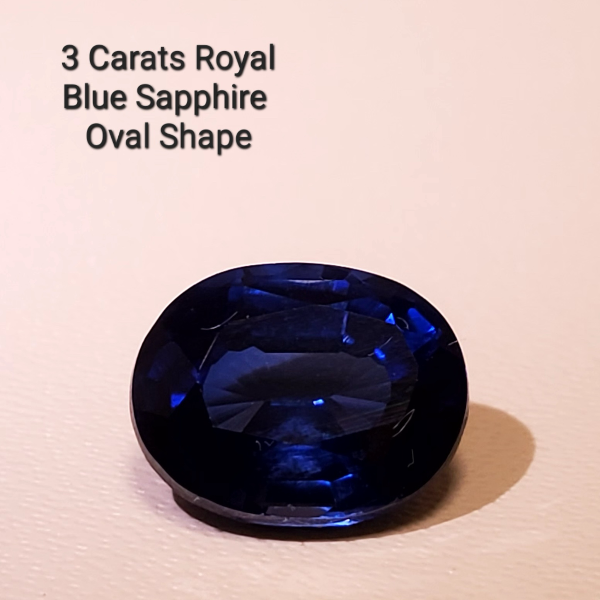 Royal Blue Sapphire Gemstone