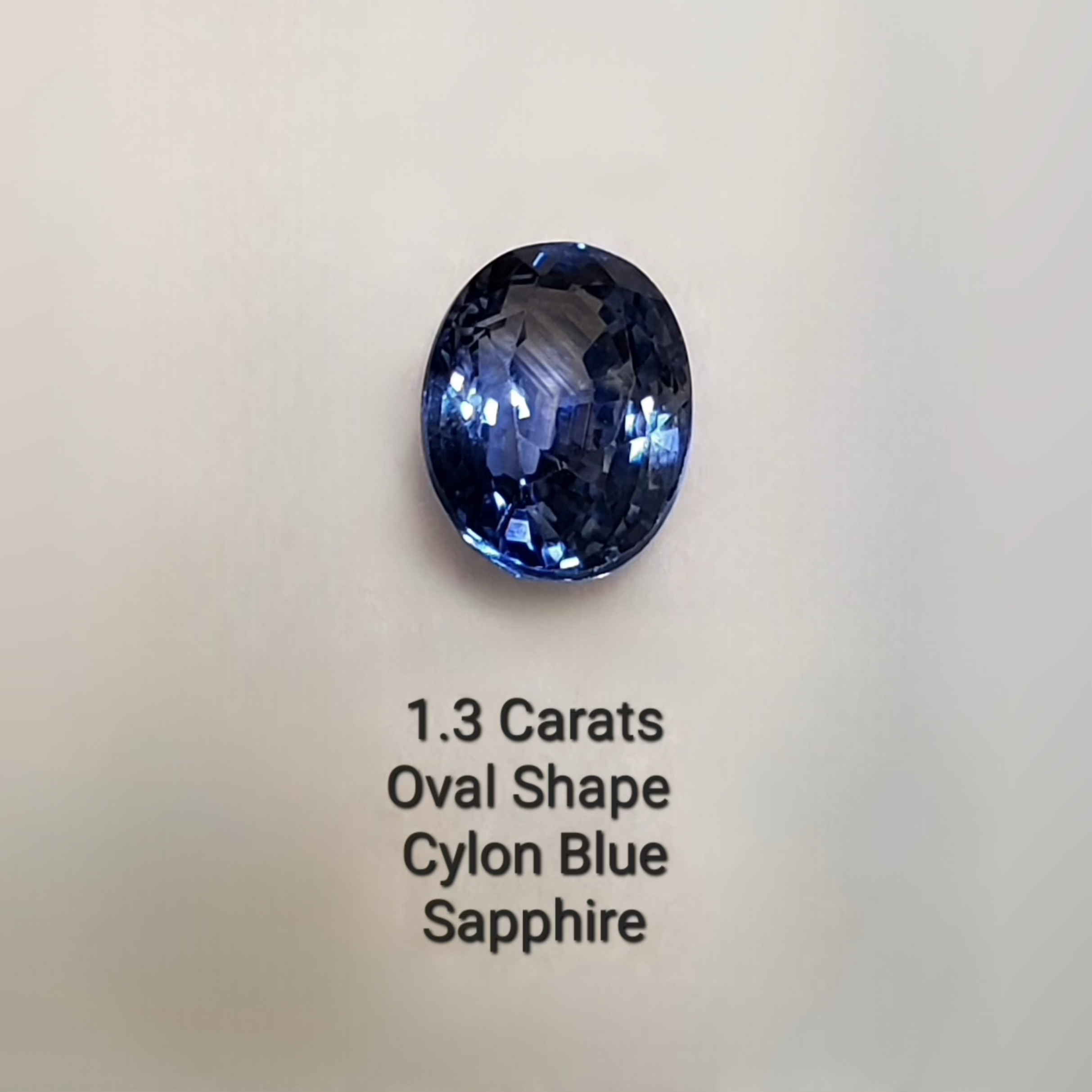 Cylon Blue Sapphire Gemstone