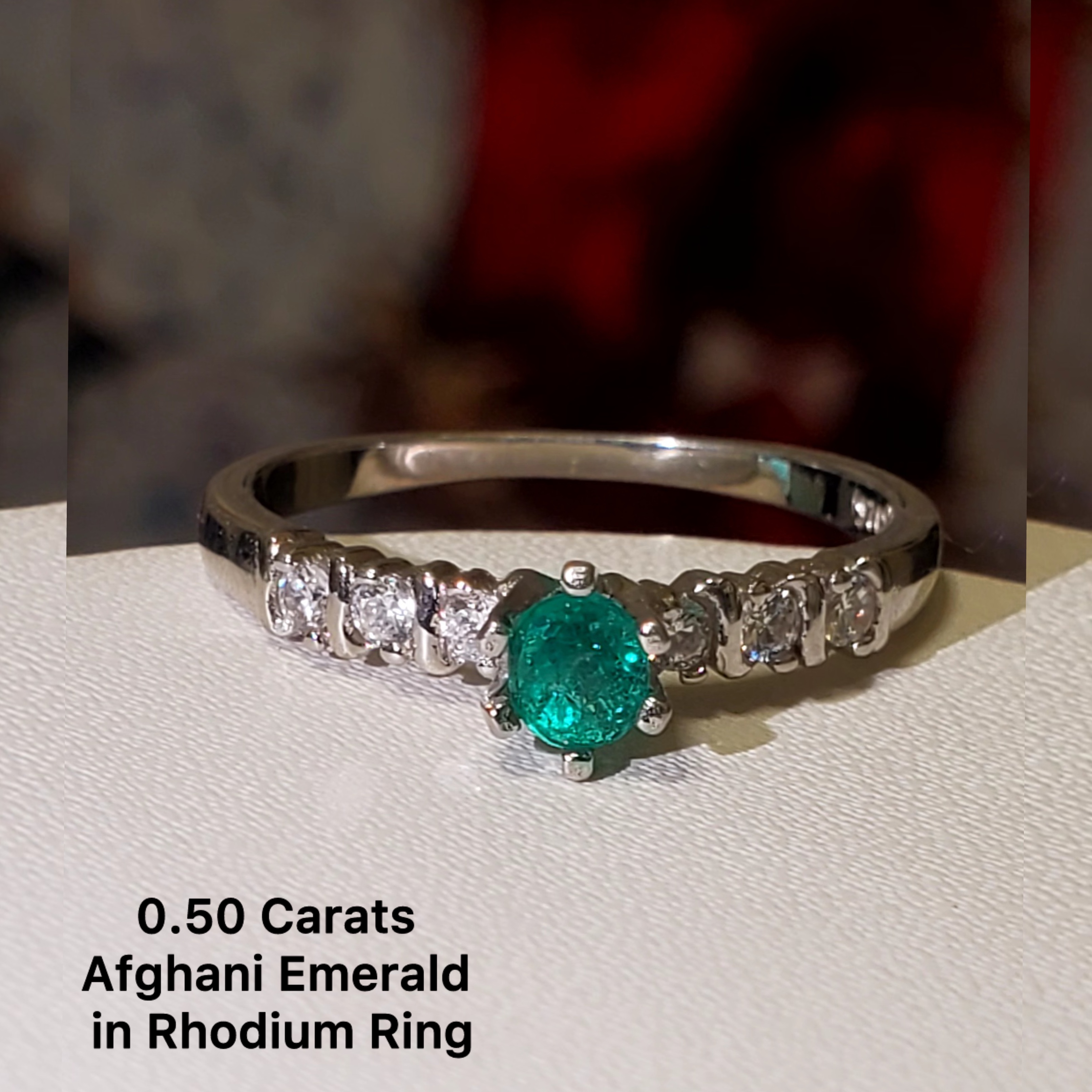 Afghani Emerald Ring