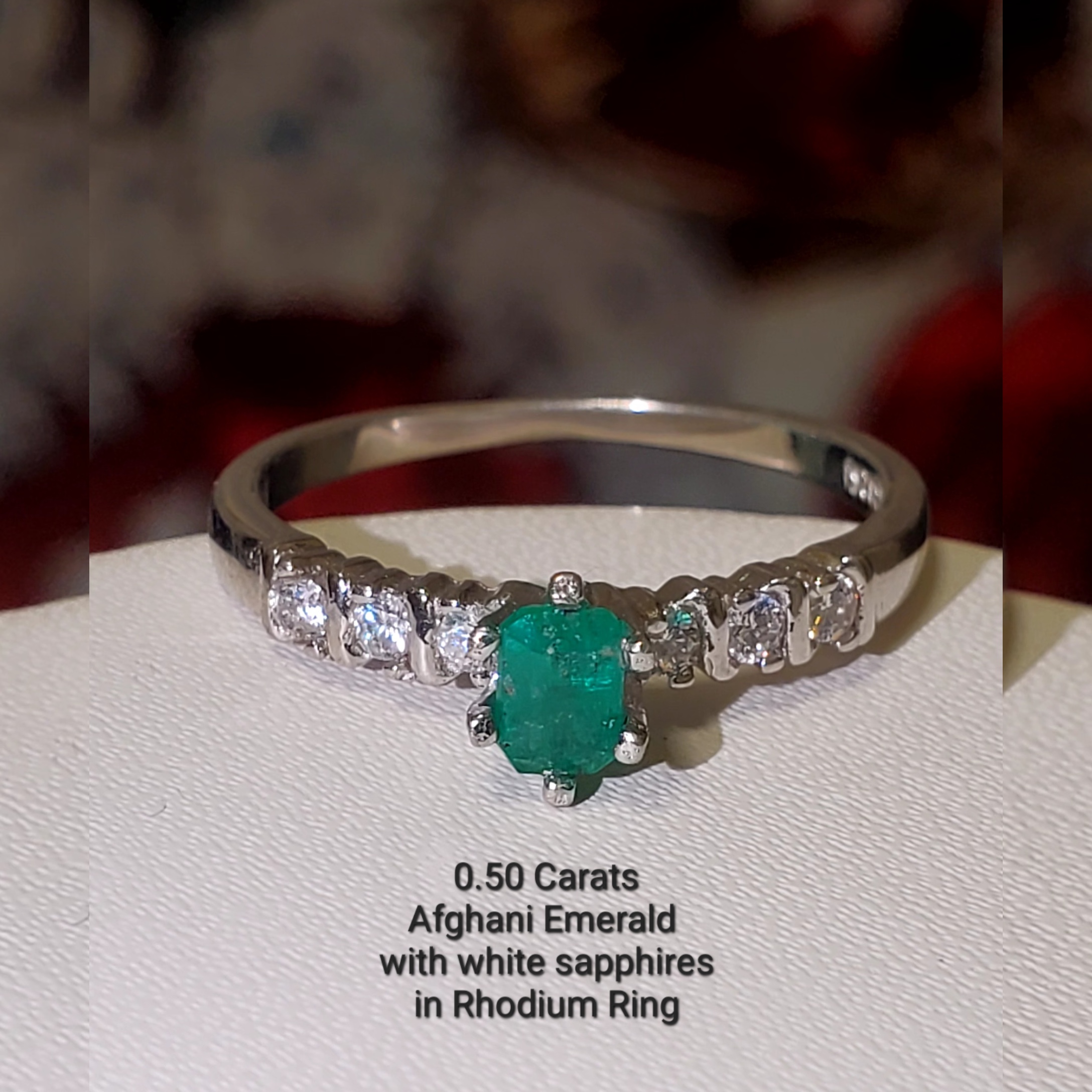 Afghani Emerald Ring