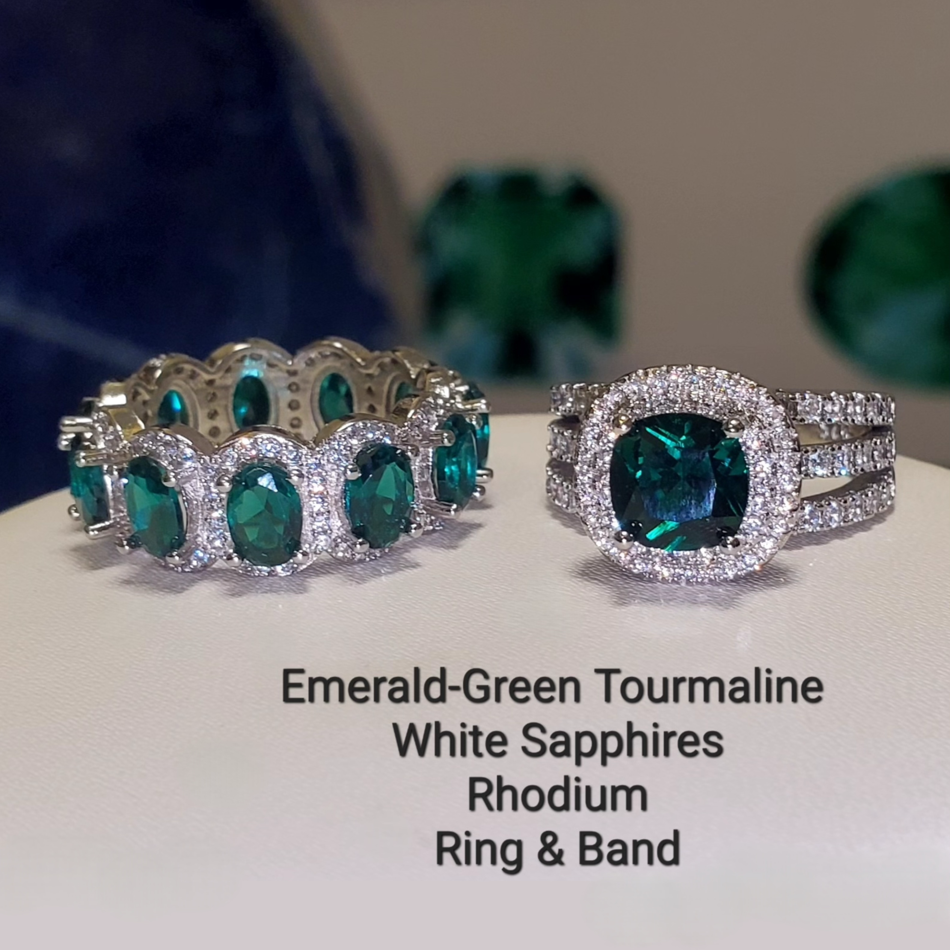 Tourmaline Ring & Band